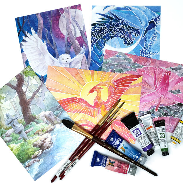 Watercolor Painting Prints
